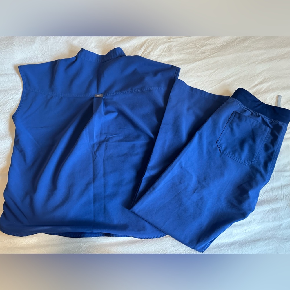 Figs Scrub Set Top M Pants M Tall